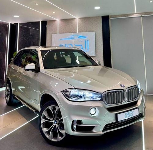 BMW X5M Std 4.4L LOVELY GOLDEN BMW X5 V6 || TOP RANGE || GCC || F.S.H BMW || REAR SCREENS || 79k MILES