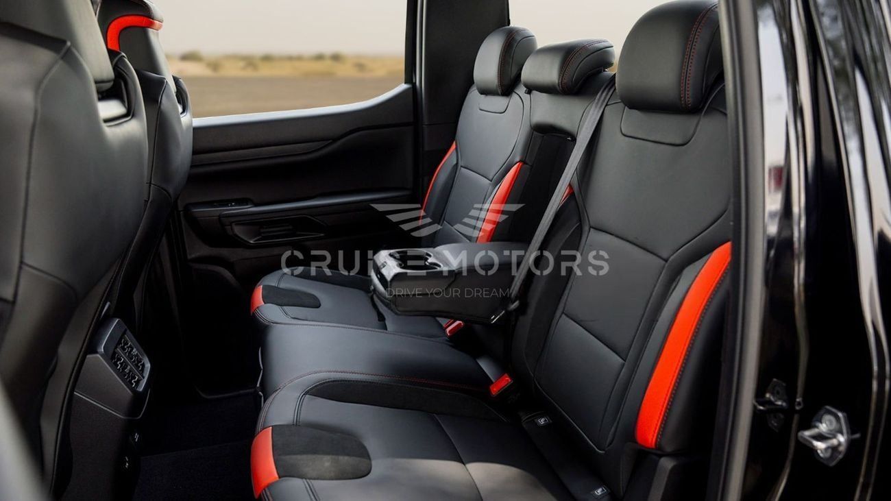 فورد رينجر رابتور Automatic - 3.0L - Petrol - Pick Up - 4WD - 5 Seats - 4 Doors - BLACK