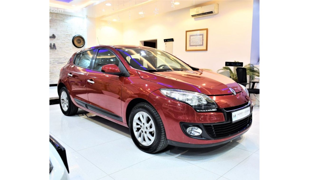 Renault Megane AMAZING Renault MEGANE 2014 Model!! in Red Color! GCC Specs