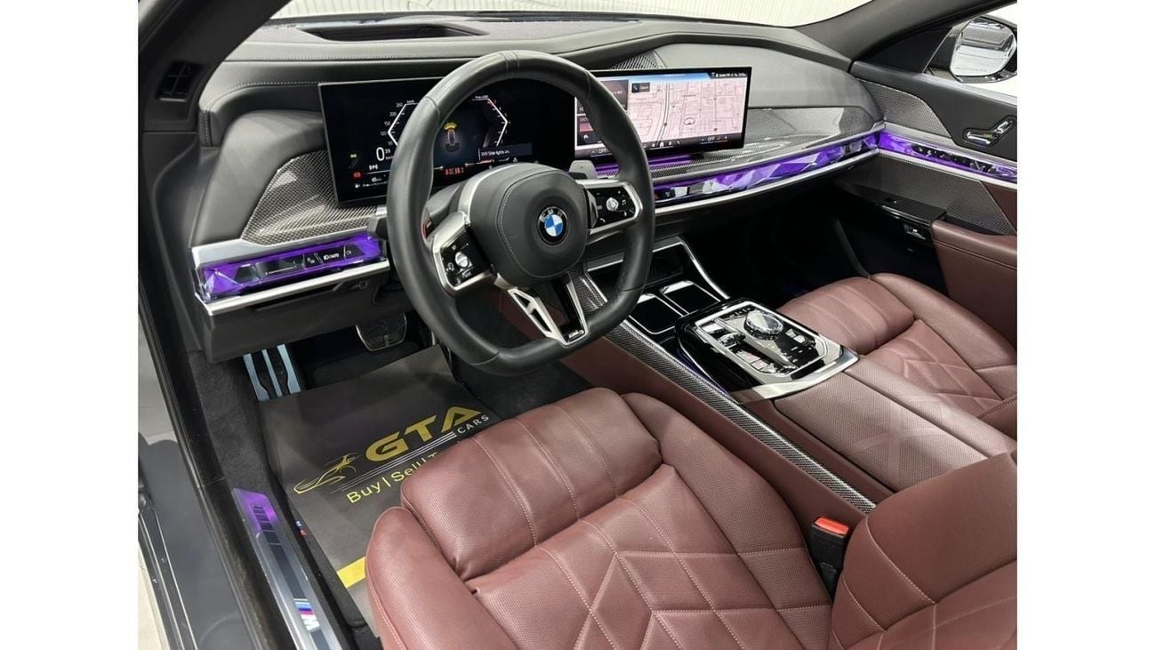 BMW 735 2023 BMW 735i M-Kit , Aug 2027 Agency Warranty  ,Full Agency Service HIstory, GCC