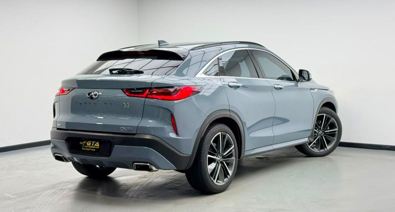 Infiniti QX55 LUXE 2022 Infiniti QX55, Auto Guard Warranty, Full Infiniti Service History, GCC Specs