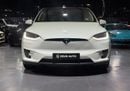 تسلا موديل اكس 75D 2018 Tesla Model X, Full Service History, Carbon Fiber Package, Excellent Condition, GCC