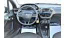 Peugeot 208 1.6L ACTIVE 2016 GCC SPECS DEALER WARRANTY