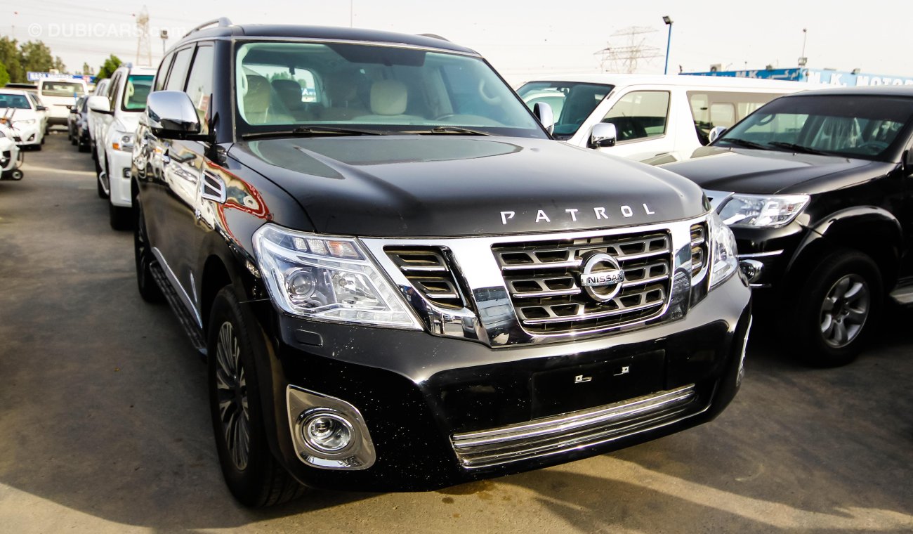 Nissan Patrol LE with Platinum Badge for export only