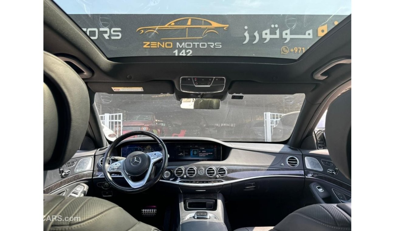 مرسيدس بنز S 450 S450 2018  Auto pilot  360’ camera  Original body paint  No accidents history  88,000KM MILEAGE  GCC