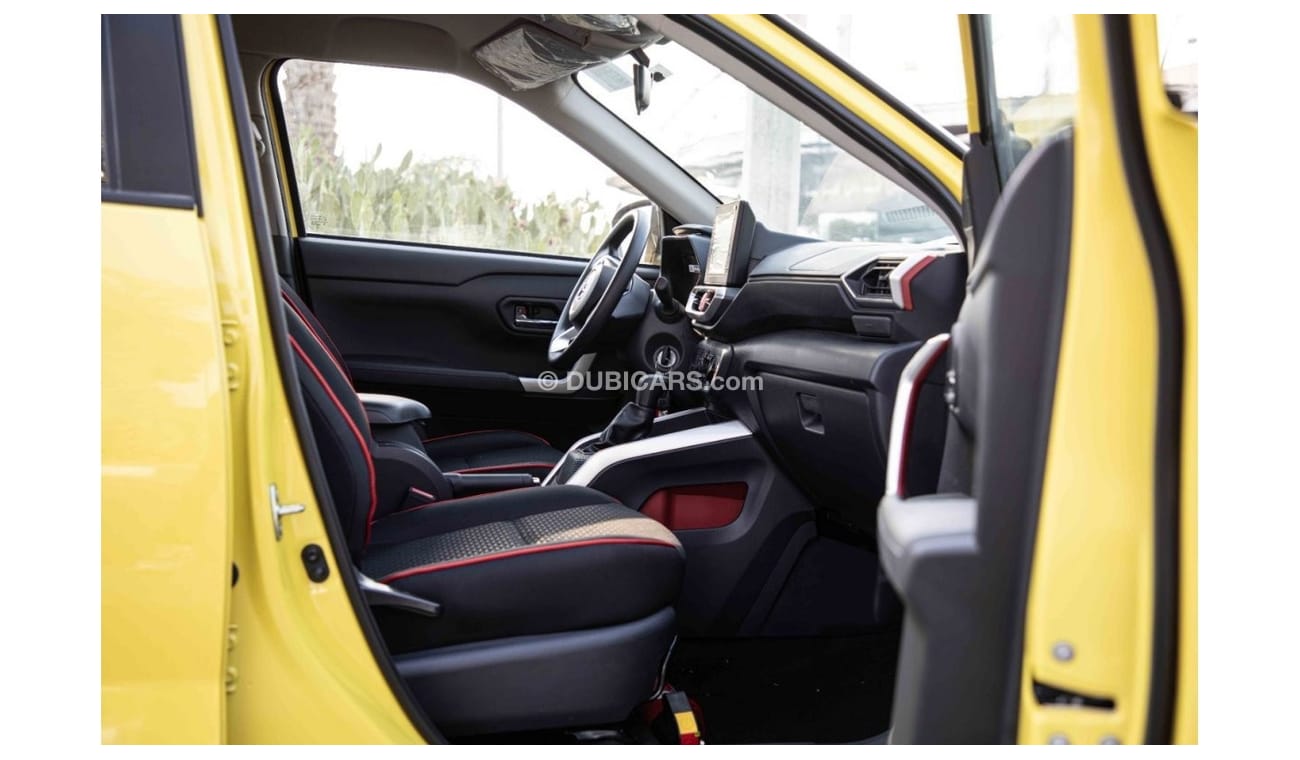 Toyota Raize 2023 Toyota Raize 1.0Turbo E P A/T - Yellow inside black