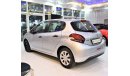 Peugeot 208 EXCELLENT DEAL for our Peugeot 208 ( 2016 Model ) in Silver Color GCC Specs