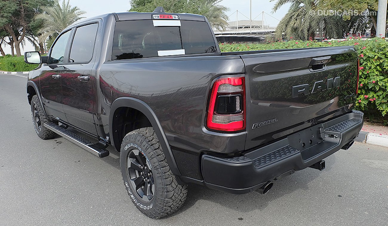 RAM 1500 1500 Rebel 2019 Crew Cab 4X4, 5.7L V8 GCC, 0km with 3 Years or 100,000km Warranty