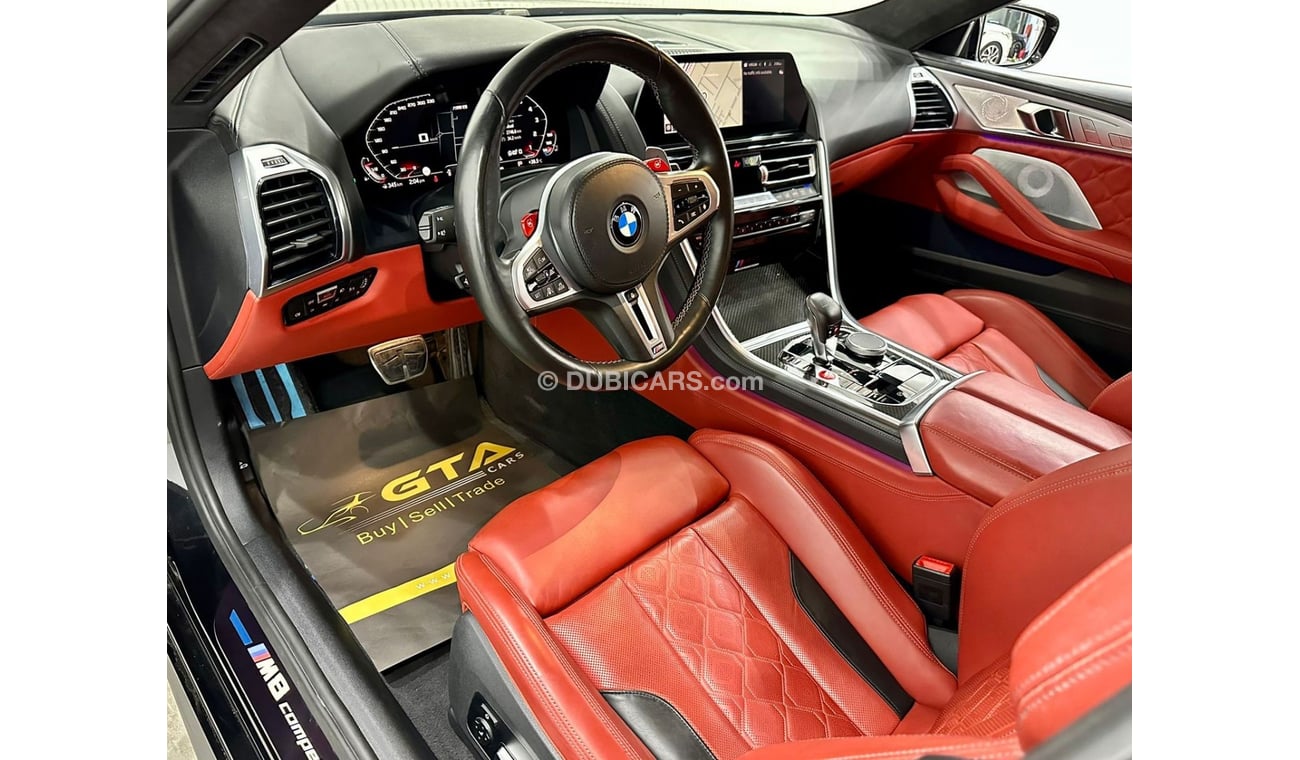 BMW M8 2020 BMW M8 Competition, 08/2024 AGMC Warranty + Service Contract, GCC