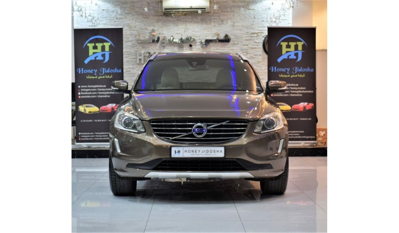 Volvo XC60 ONLY 91,000KM! Volvo XC60 T5 ( 2014 Model! ) in Brown Color! GCC Specs