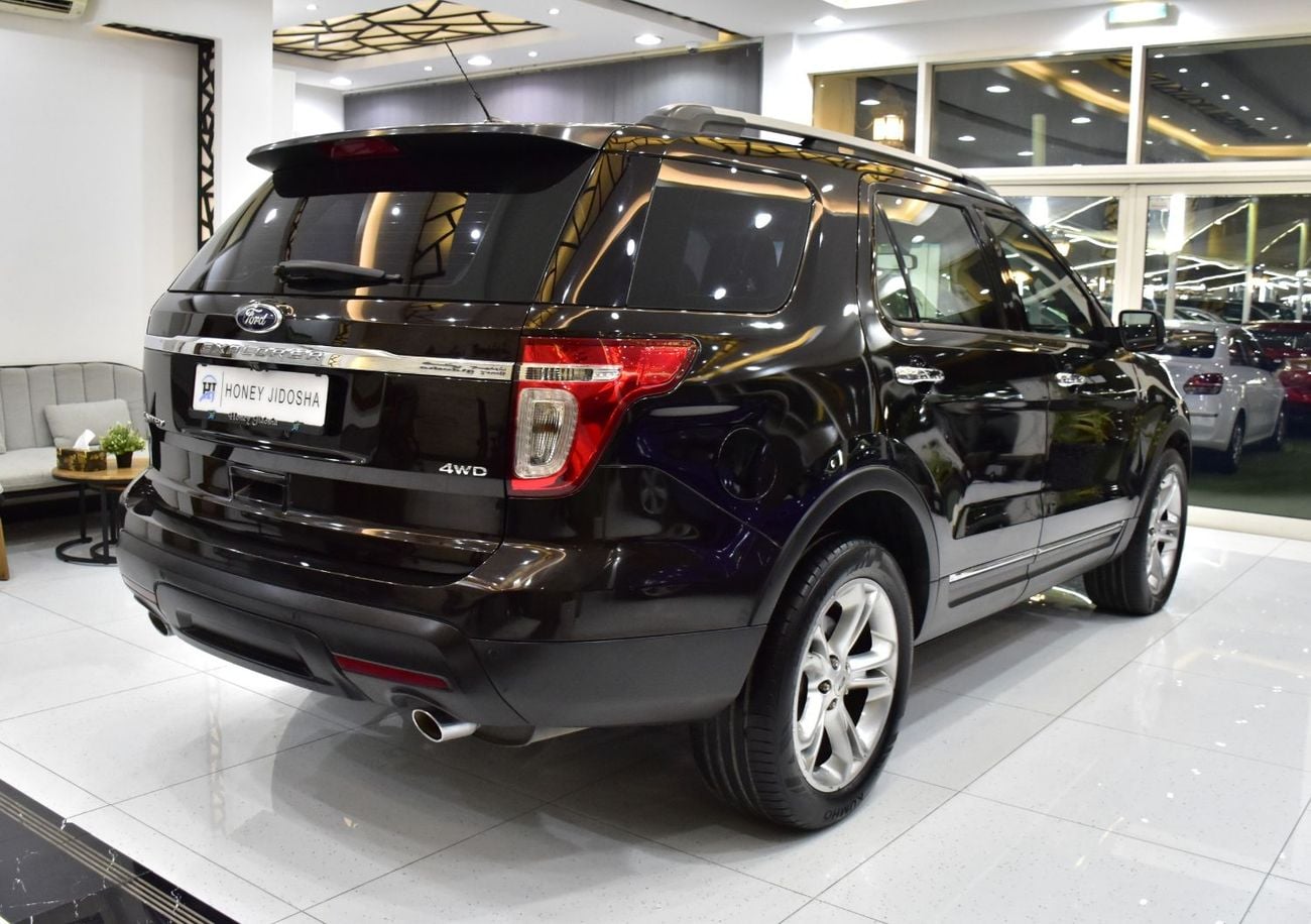 Ford Explorer LIMITED EXCELLENT DEAL for our Ford Explorer Limited 4WD ( 2013 Model ) in Brown Color GCC Specs