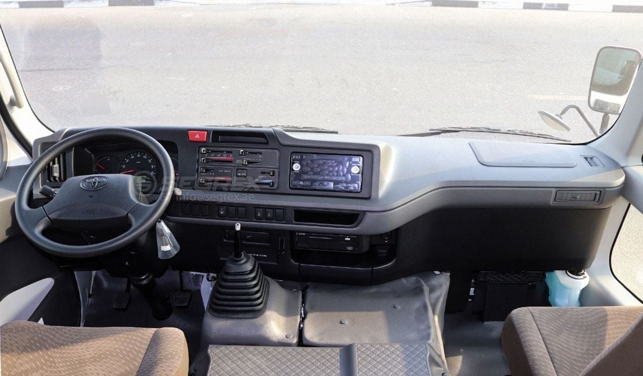 تويوتا كوستر 2025 Model Toyota Coaster, 23-Seater, 2.7L Petrol M/T