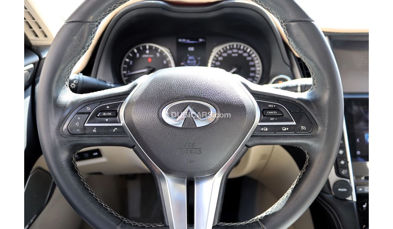 Infiniti Q50 Q50 - ACCIDENTS FREE - GCC - FULL OPTION - PERFECT CONDITION INSIDE OUT - ENGINE 2000 CC TWIN TURBO