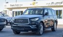 Infiniti QX80 5.6L 7Seater  2018 ZERO K/M GCC