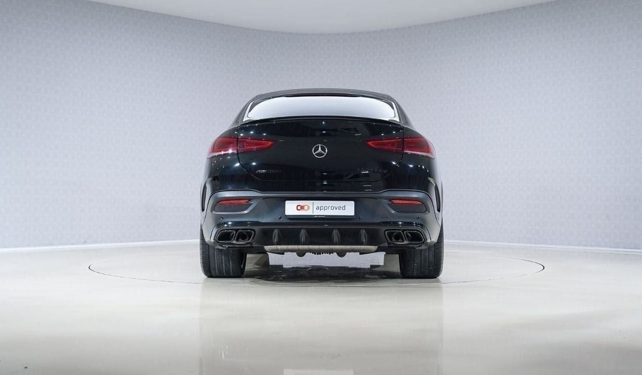 مرسيدس بنز GLE 63 S AMG كوبيه - AED 8,550 P/M - Warranty till 03/2027