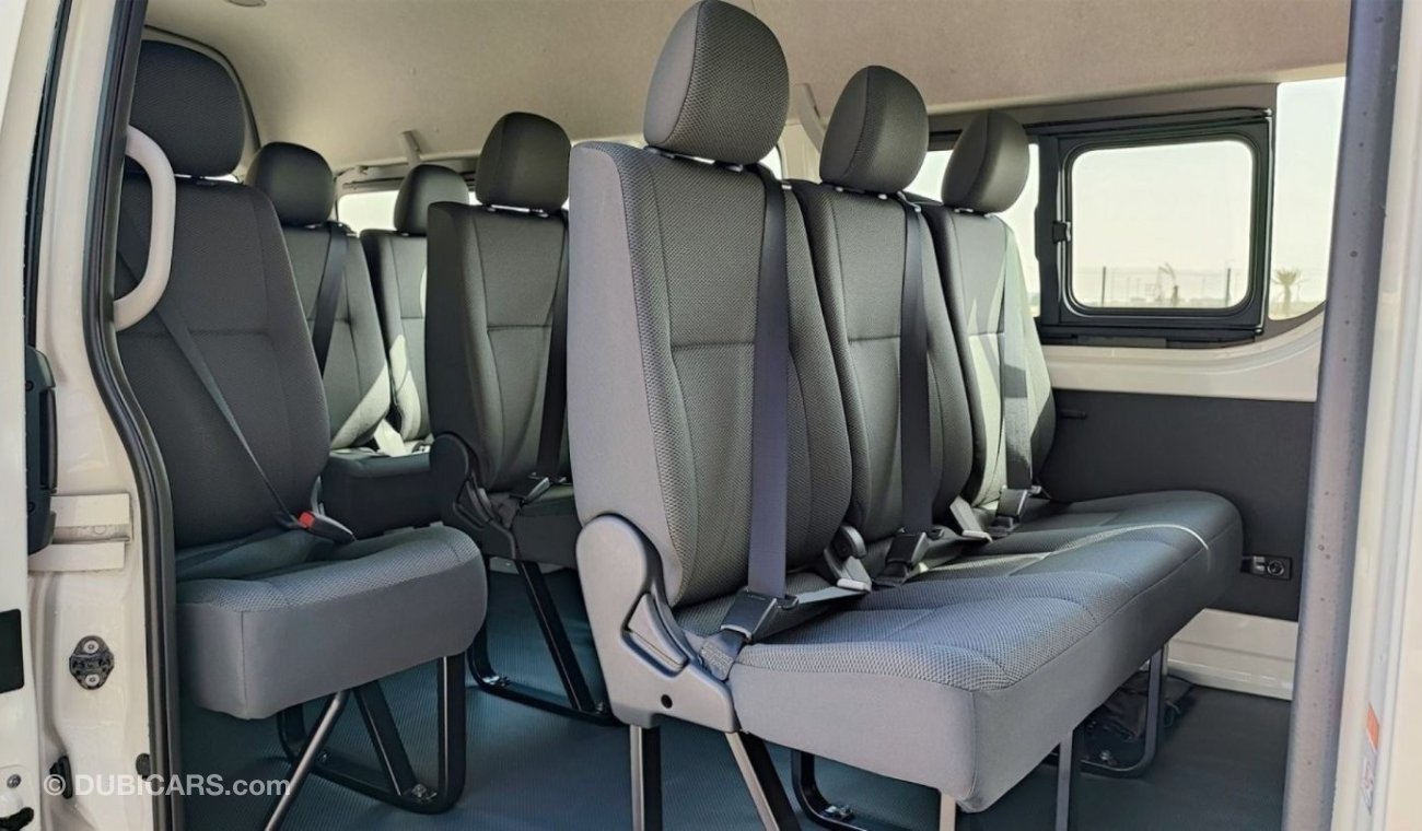 تويوتا هاياس TOYOTA HIACE 2.5L TURBO DIESEL 15 SEATER H.ROOF MT 2023