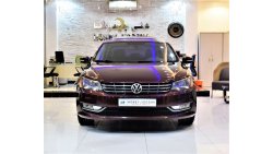 فولكس واجن باسات Volkswagen Passat 2013 Model!! in Burgundy Color! GCC Specs