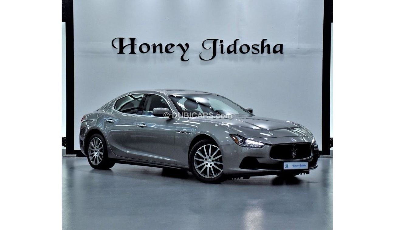 مازيراتي جيبلي EXCELLENT DEAL for our Maserati Ghibli ( 2014 Model ) in Grey Color GCC Specs