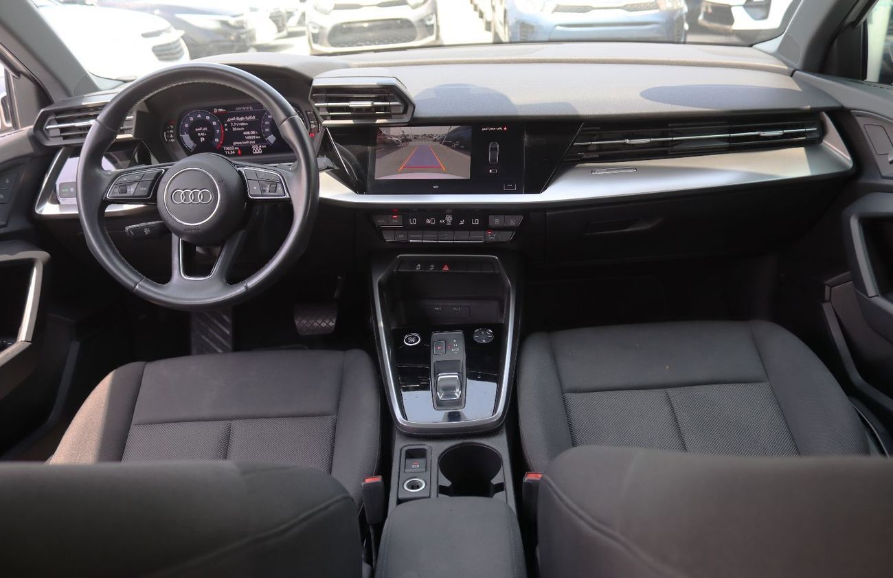 Audi A3 35 TFSI 1.4L 35  AUDI 2022 GCC model in excellent condition with a 1.4L engine - 4 cylinders and a m