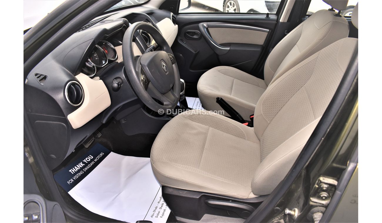 Renault Duster 2.0L PE 2WD 2018 GCC SPECS DEALER WARRANTY