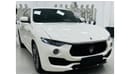Maserati Levante Std GCC .. FSH .. Top Range .. Perfect Condition .. V6 .. FSH .