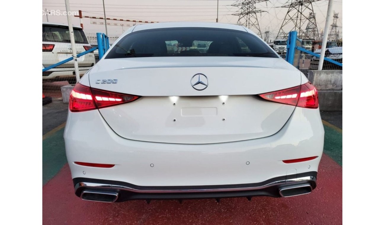 Mercedes-Benz C 200 Mercedes-Benz C200 2022 sedan AWD 1.5L petrol White  color