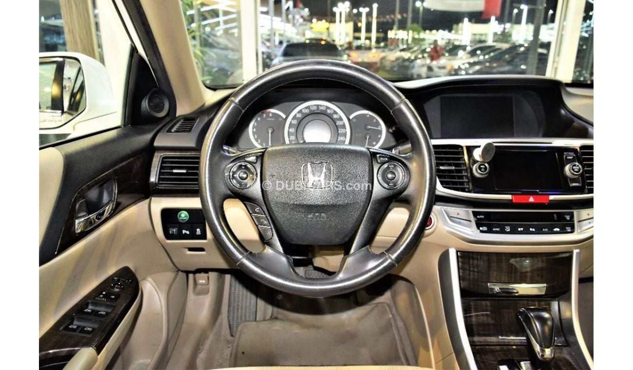 هوندا أكورد Amazing Honda Accord 2014 Model!! in White Color! GCC Specs