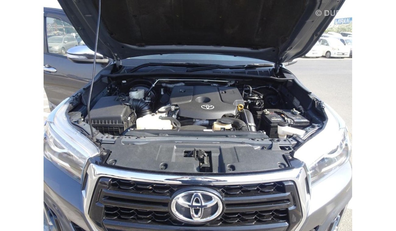 تويوتا هيلوكس Toyota Top Hilux diesel engine right hand drive  model 2017 grey colour