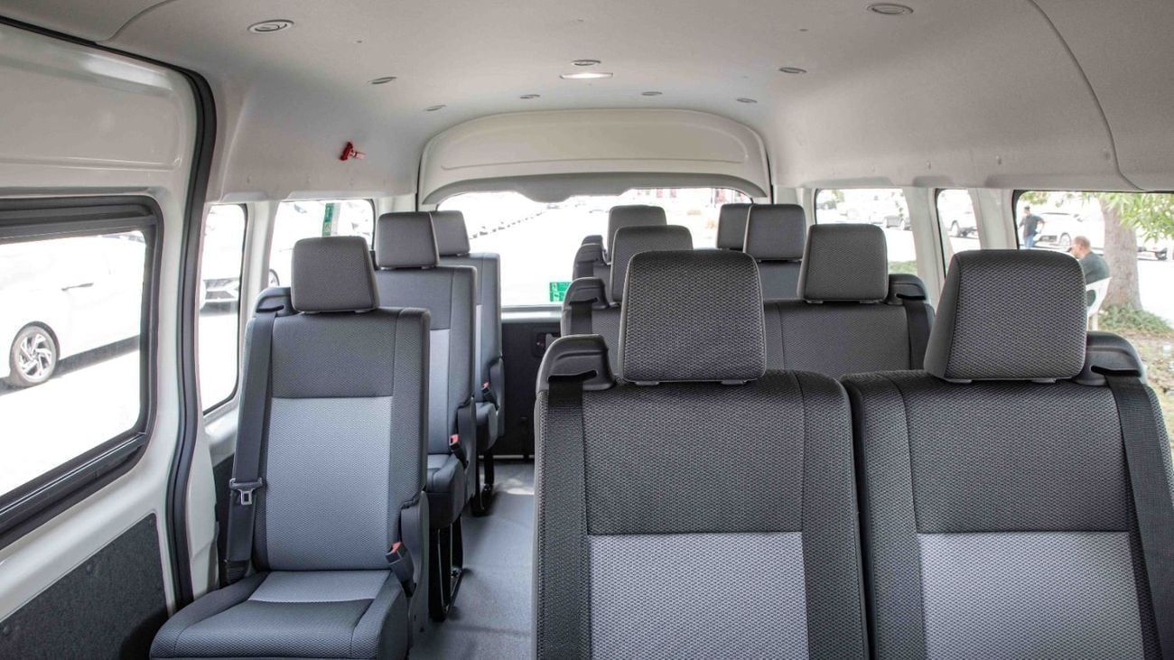 تويوتا هاياس HIGH ROOF 13S P 3.5L AT GL RB | BUS | 2026 | 3 years warranty | For Local Registration +10%