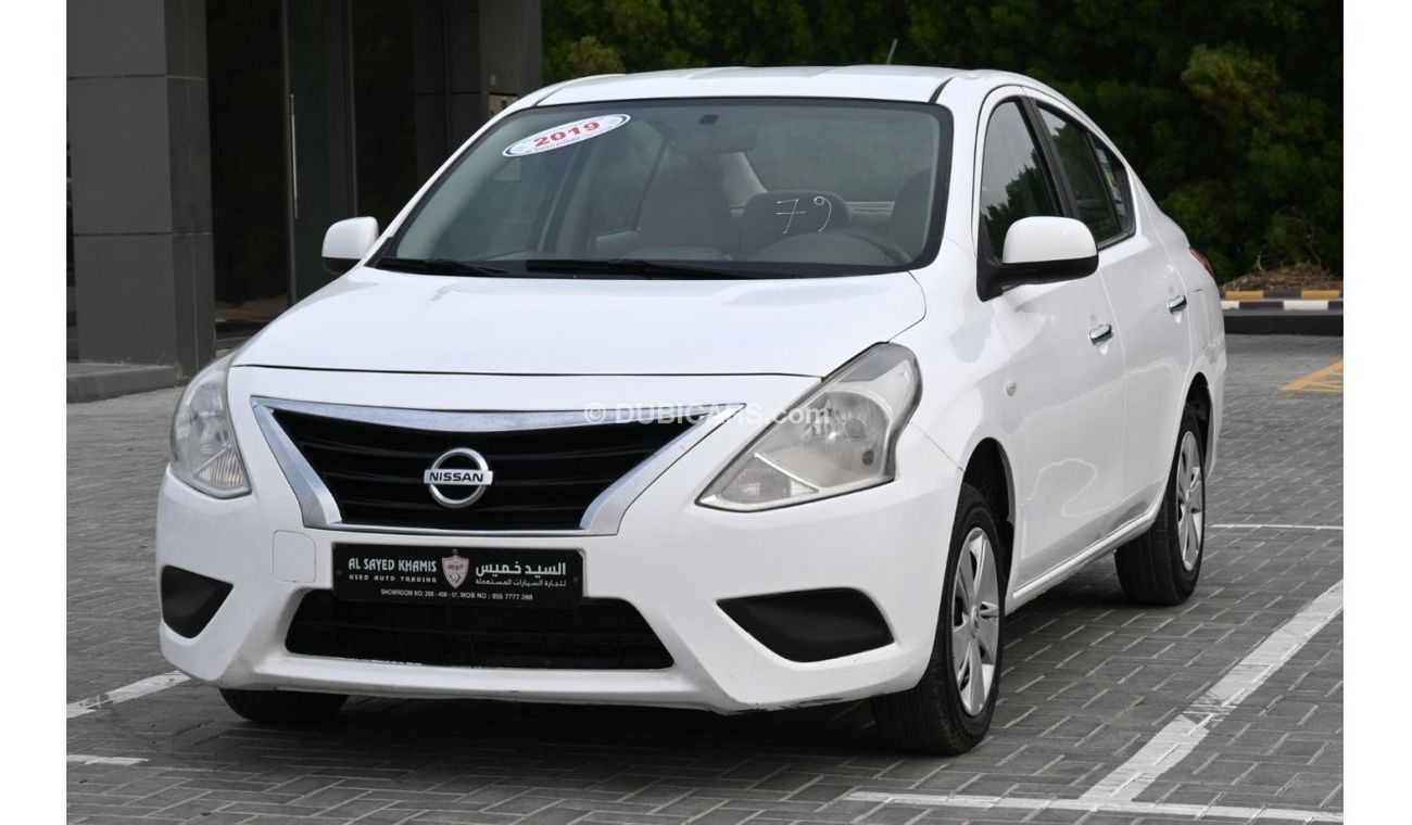 نيسان صني 2019 خليجي بحالة ممتازة بدون حوادث