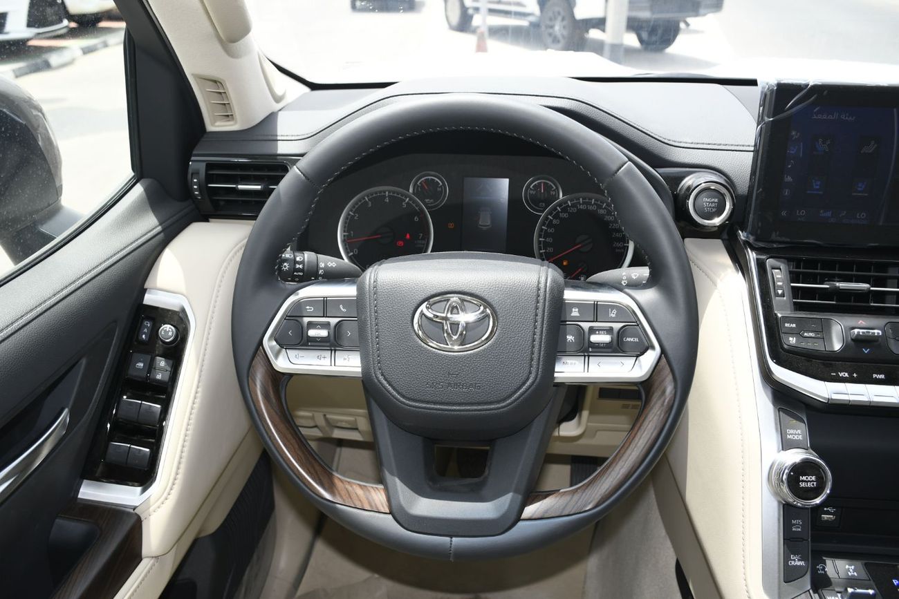 Toyota Land Cruiser GXR 3.5L  V6 Twin Turbo With Rader JBL (Export + Gulf Country)  Ready Stock