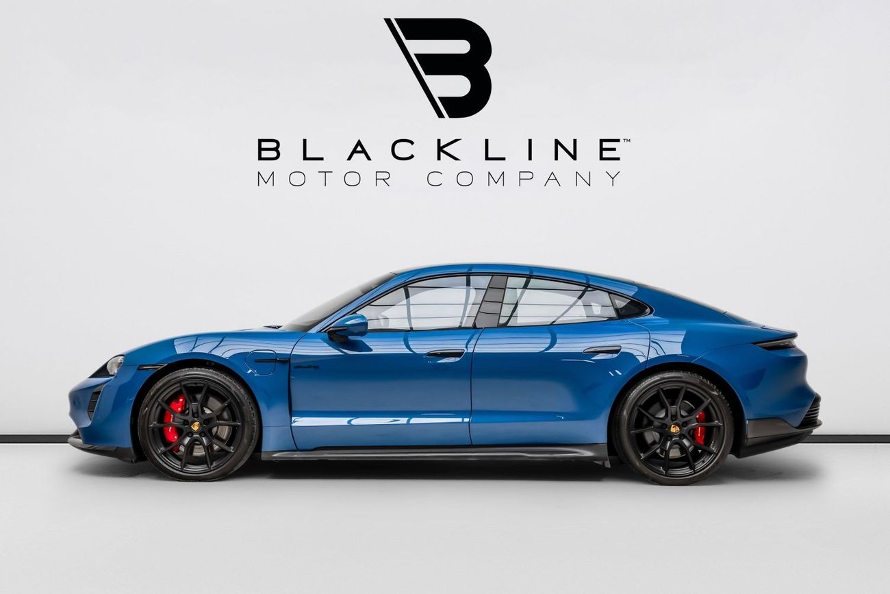 Porsche Taycan 2023 Porsche Taycan GTS, 2026 Porsche Warranty, Neptune Blue, Low KMs, GCC