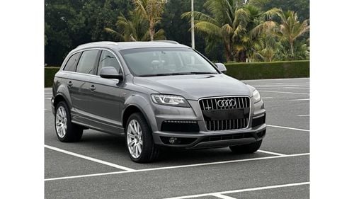 Audi Q7 FSI quattro S-Line MODEL 2014 GCC CAR PERFECT CONDITION INSIDE AND OUTSIDE