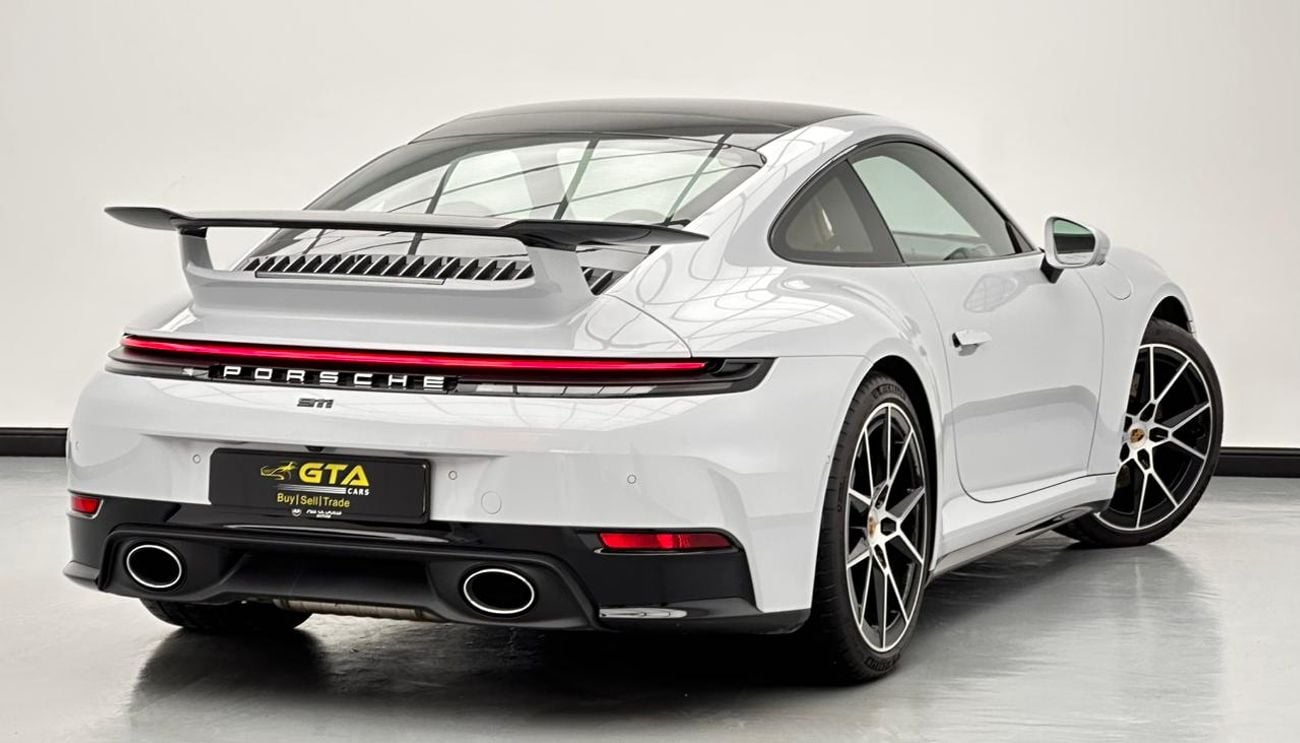 Porsche 911 Carrera 3.0L (380 HP) Coupe 2025 Porsche 911 Carrera, Aero Kit, 2028 Porsche Warranty, Excellent Con