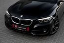 بي أم دبليو 220 | 1,567 P.M  | 0% Downpayment | BMW 220 Pristine Condition!