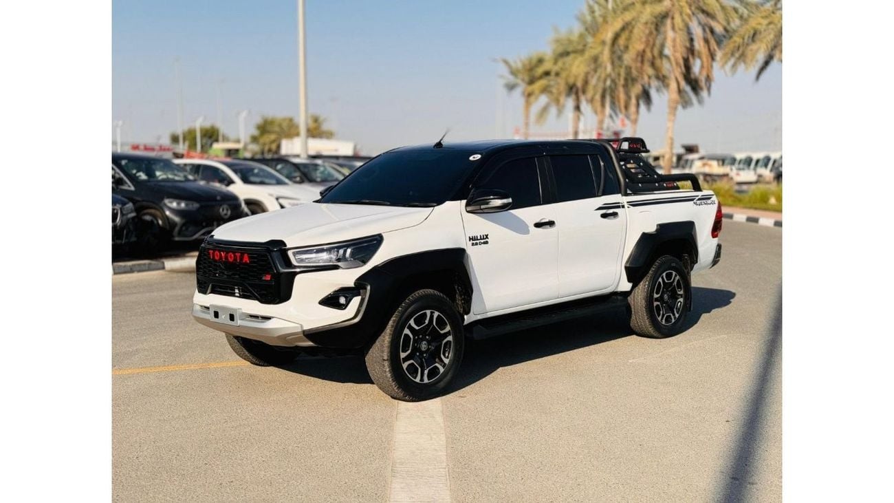 Toyota Hilux MODIFIED TO 2024 GR SPORT | PREMIUM SPORTS BAR WITH BASKET | 2.8L DIESEL | AFTER MARKET SIDE FENDERS