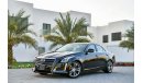 Cadillac CTS 2Y Warranty - Cadillac CTS 3.6L V6 - GCC - AED 1,706 PER MONTH - 0% DOWNPAYMENT