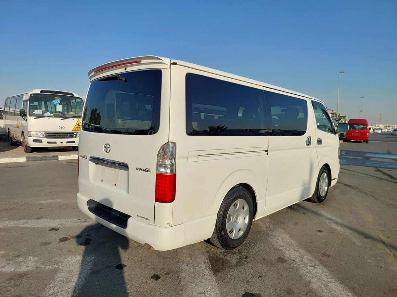 Toyota Hiace TOYOTA HIACE VAN RHD 2007 MODEL 2.0 L PETROL AUTOMATIC(PM71193)