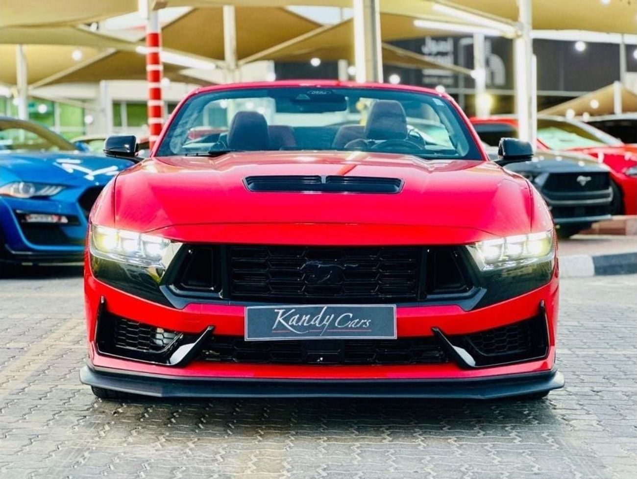فورد موستانج GT Premium Convertible | Monthly AED 3800/- | 0% DP | Digital Cluster | Active Exhaust | # 04274