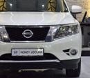 Nissan Pathfinder EXCELLENT DEAL for our Nissan Pathfinder SV 4WD ( 2015 Model ) in White Color GCC Specs
