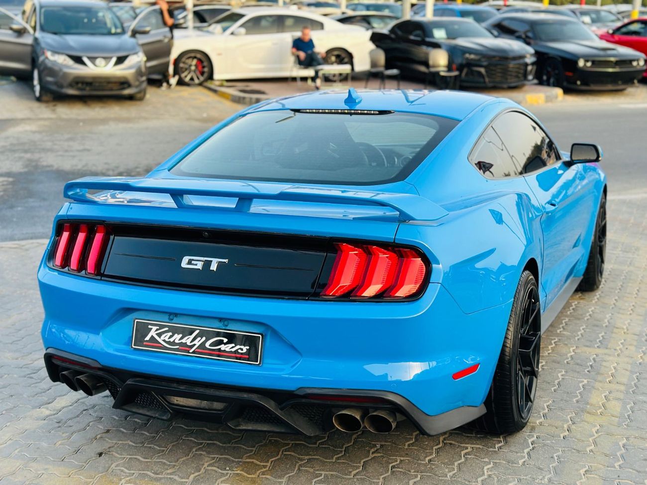 Ford Mustang GT Premium 5.0L V8 | Monthly 1720/- | 0% DP | Performance Package | Blindspot | # 27642