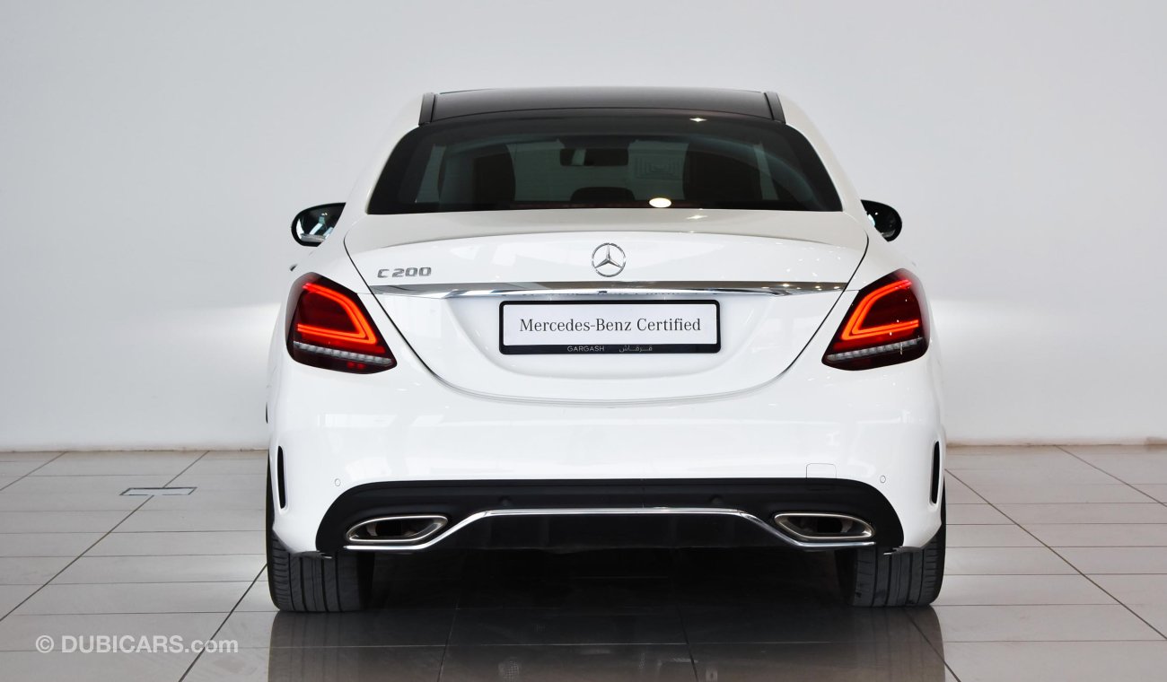 مرسيدس بنز C200 SALOON / Reference: VSB ***** Certified Pre-Owned