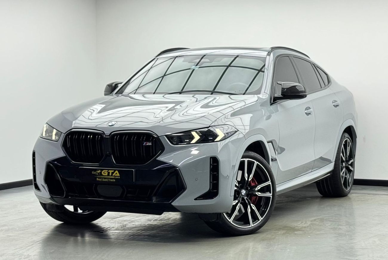 BMW X6 M60i 2024 BMW X6 M60i, 2029 BMW Warranty + Service Pack, Full BMW Service History, Very Low Km, GCC
