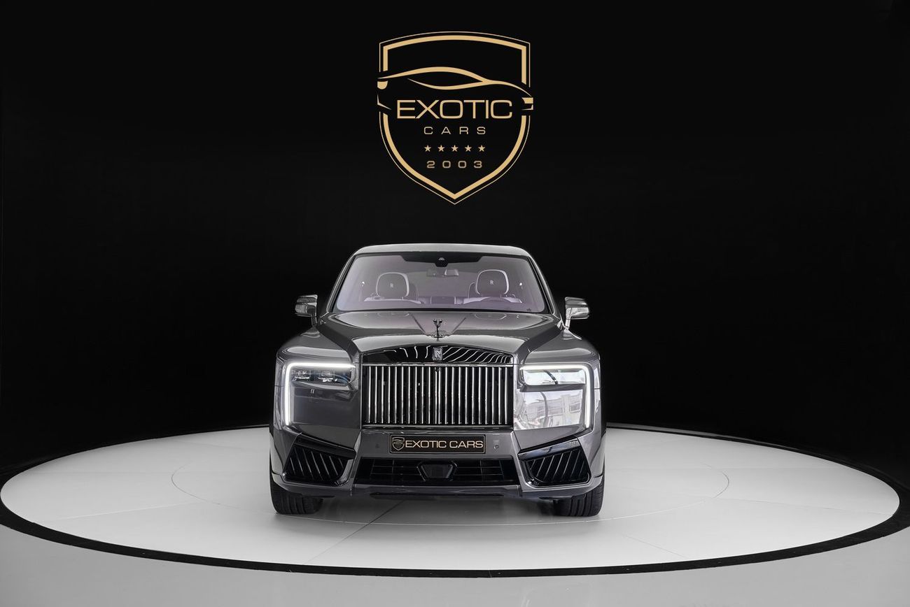 Rolls-Royce Cullinan Rolls Royce Cullinan Black Badge Series 2 Duality Seats