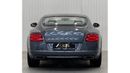 بنتلي كونتيننتال جي تي 2014 Bentley Continental GT Speed W12, Full Service History, Very Low Kms, GCC