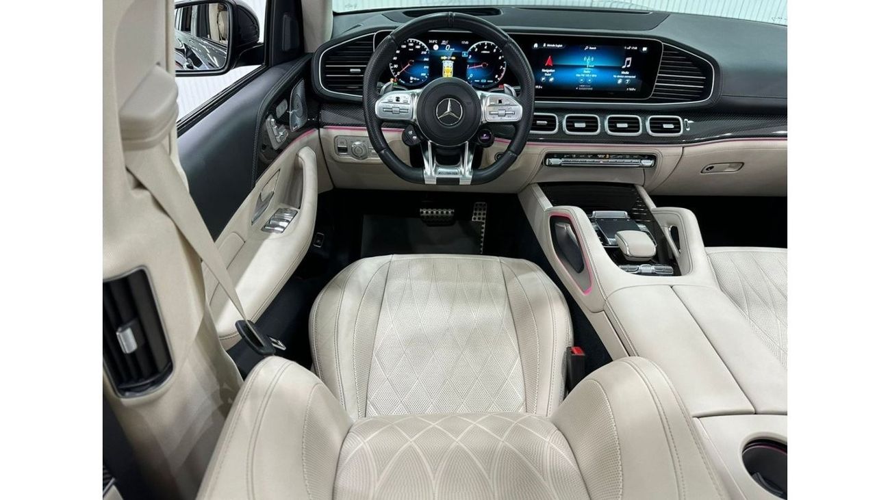 Mercedes-Benz GLS 63 2021 Mercedes Benz GLS63 AMG 4MATIC+, Feb 2026 Mercedes Warranty, 2025 Mercedes Service Pack, GCC