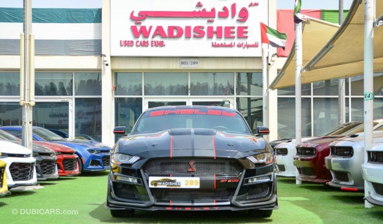 فورد موستانج SOLD!!!!!Ford Mustang Eco-Boost V4 2019/Original Airbags/Shleby Kit/Leather Seats/Low Miles/Very Goo