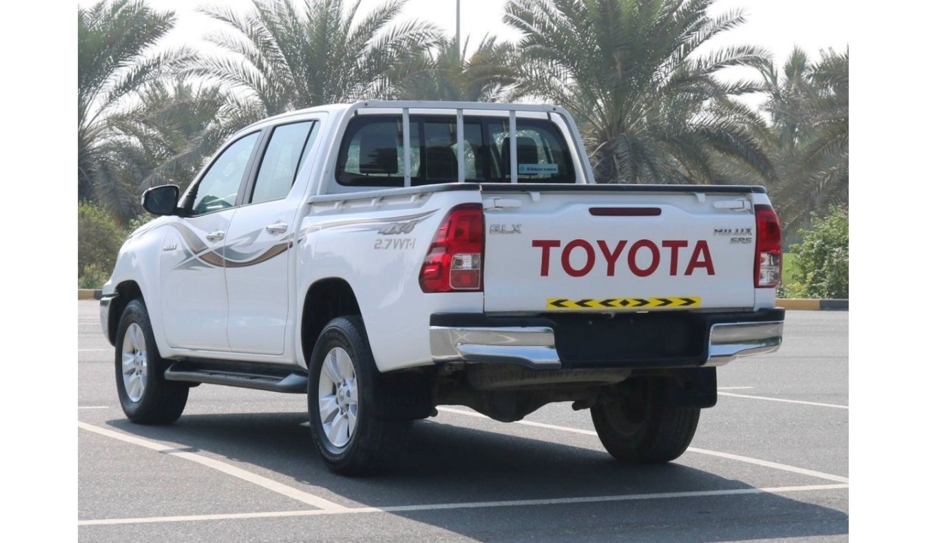 Toyota Hilux 2017 | HILUX 4X4 DOUBLE CABIN WITH GCC SPECS AND EXCELLENT CONDITION