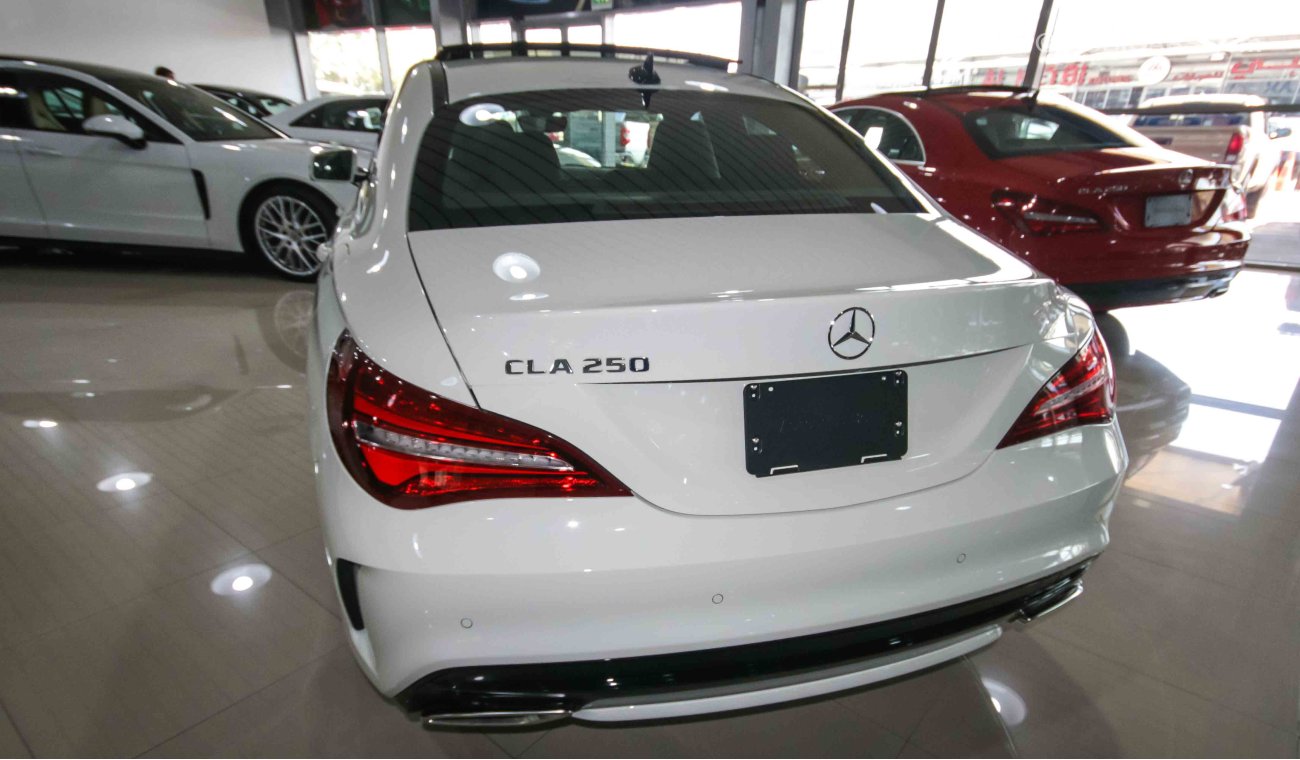 Mercedes-Benz CLA 250 I4 Turbo, GCC Specs with 2 Years Unlimited Mileage Warranty