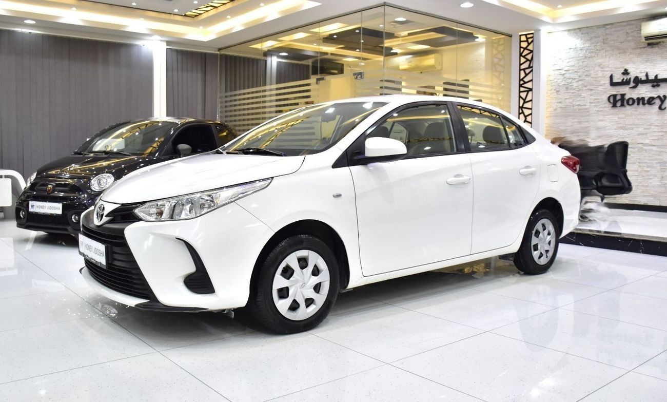 Toyota Yaris EXCELLENT DEAL for our Toyota Yaris 1.5L ( 2022 Model ) in White Color GCC Specs